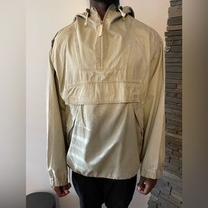 Greige oversized vintage outdoor coat